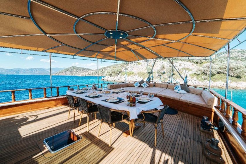 NEFESS | 12 KİŞİLİK GÖCEK KOYLARI TEKNE KİRALAMA | OkeanosYatcilik