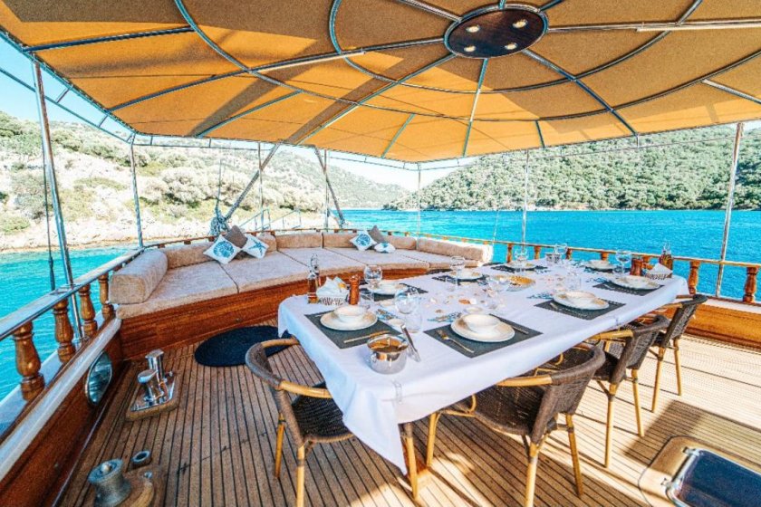 NEFESS | 12 KİŞİLİK GÖCEK KOYLARI TEKNE KİRALAMA | OkeanosYatcilik