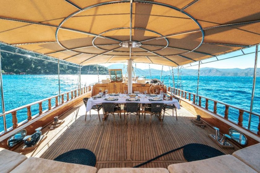 NEFESS | 12 KİŞİLİK GÖCEK KOYLARI TEKNE KİRALAMA | OkeanosYatcilik