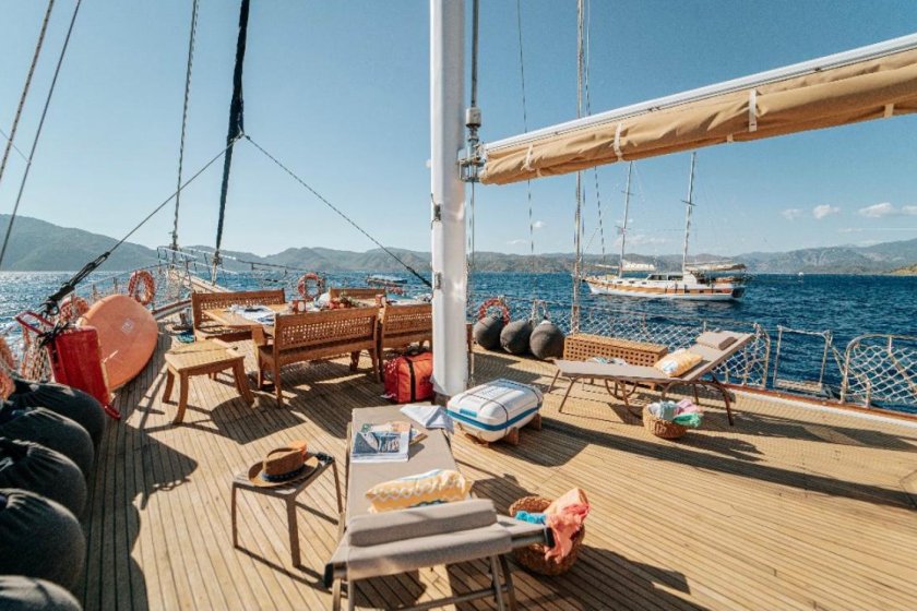 NEFESS | 12 KİŞİLİK GÖCEK KOYLARI TEKNE KİRALAMA | OkeanosYatcilik