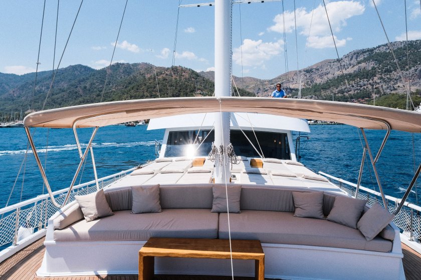 ESCAPE | LÜKS GULET İLE GÖCEK MAVİ YOLCULUK 12 KİŞİLİK TEKNE | Okeanosyatcilik