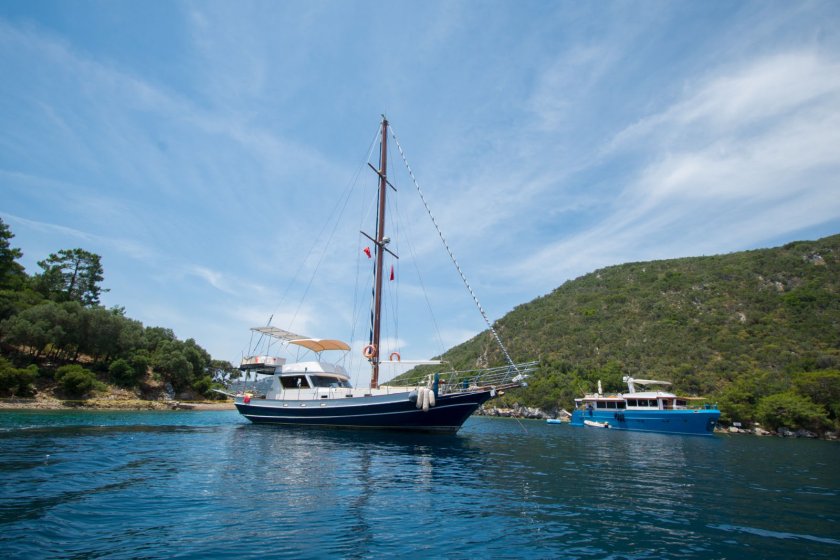 ASURA | 5 KİŞİLİK AİLE VE ARKADAŞ GRUBUNA UYGUN MAVİ YOLCULUK GULETİ | Okeanosyatcilik