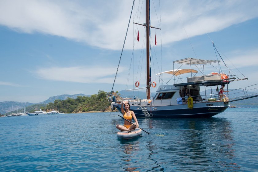 ASURA | 5 KİŞİLİK AİLE VE ARKADAŞ GRUBUNA UYGUN MAVİ YOLCULUK GULETİ | Okeanosyatcilik