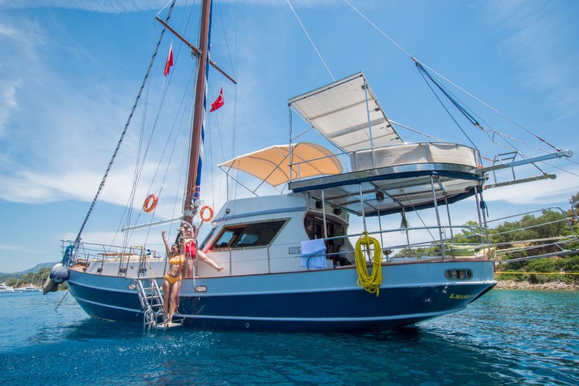 ASURA | 5 KİŞİLİK AİLE VE ARKADAŞ GRUBUNA UYGUN MAVİ YOLCULUK GULETİ | Okeanosyatcilik