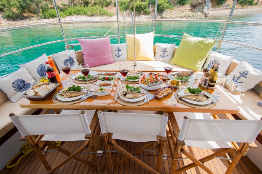 ASURA | 5 KİŞİLİK AİLE VE ARKADAŞ GRUBUNA UYGUN MAVİ YOLCULUK GULETİ | Okeanosyatcilik