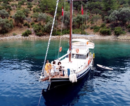 5 KİŞİLİK AİLE VE ARKADAŞ GRUBUNA UYGUN MAVİ YOLCULUK GULETİ
